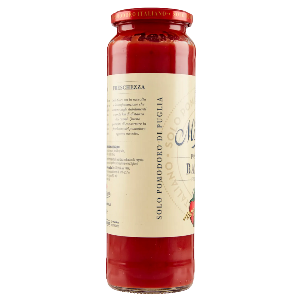 La Molisana Purée de tomate au basilic - 690 g