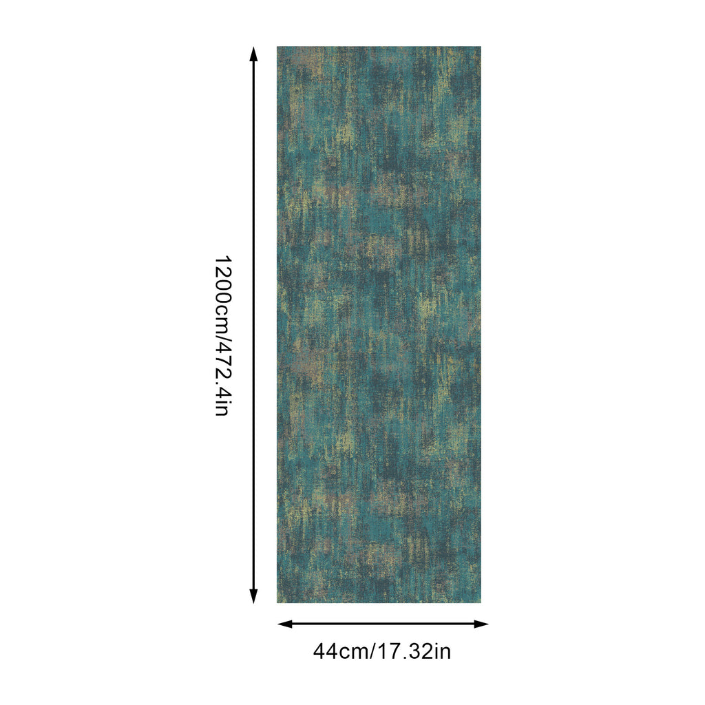 Murgall Papier peint non adhésif style industriel bleu 44x1200 cm 1 rouleau