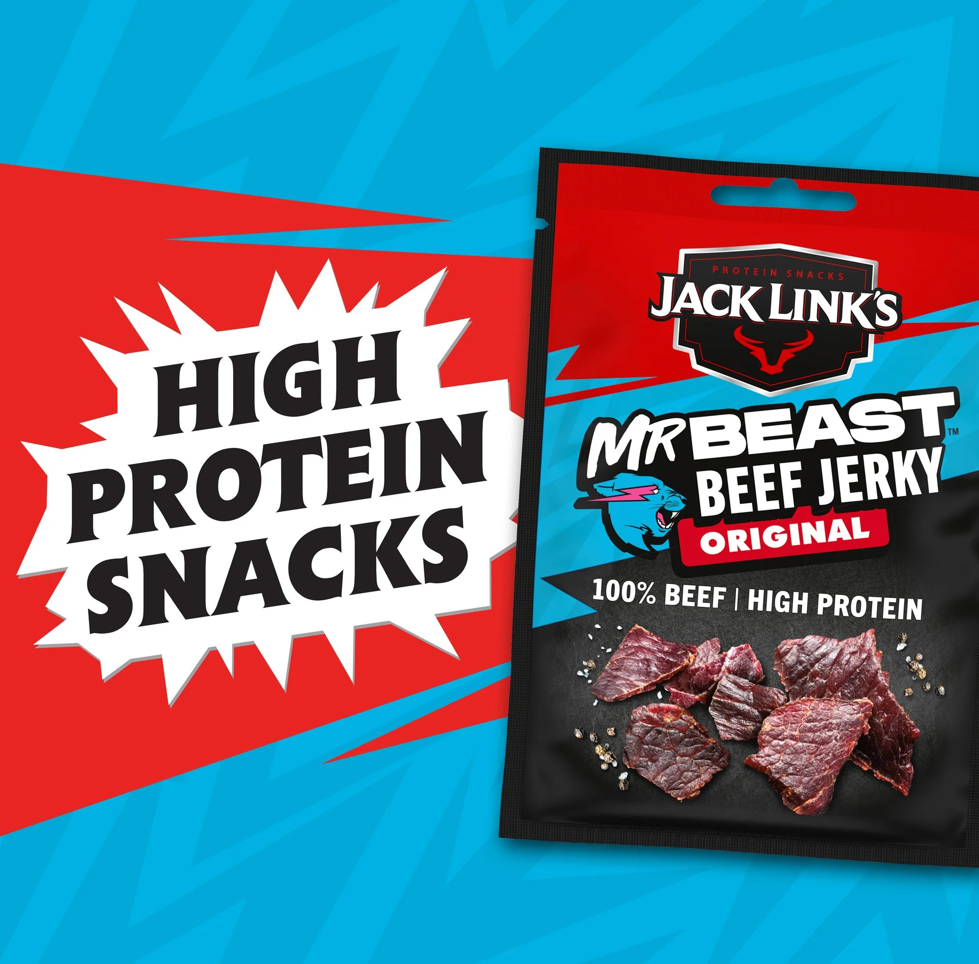 JACK LINK'S Bœuf Séché Original 60 g