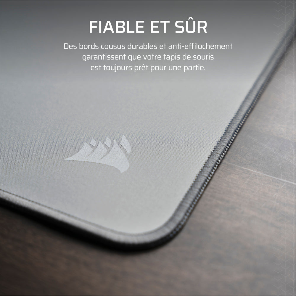 Corsair MM Tapis de Souris Gaming Tissu 93x30 cm Surface Lisse - gris