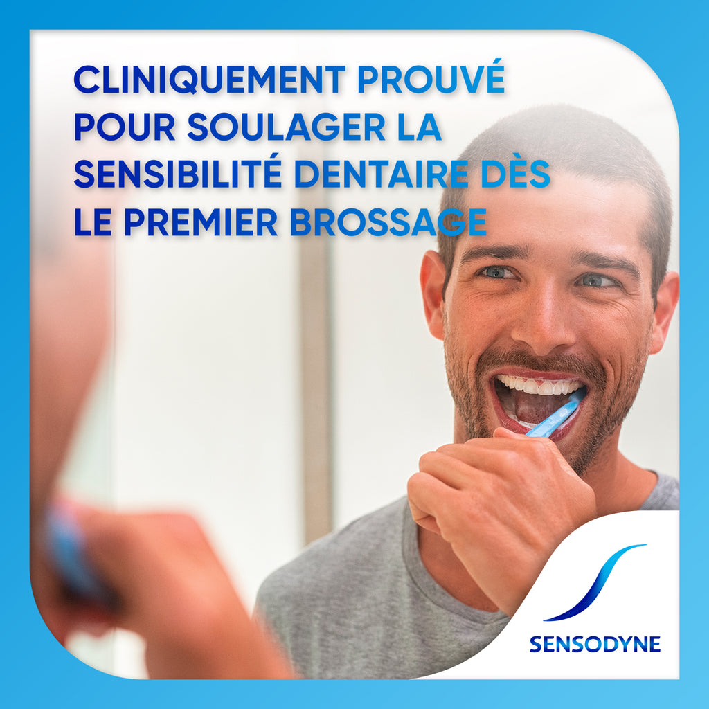 SENSODYNE - Dentifrice Traitement Sensibilité - Lot De 2 x 75 ml