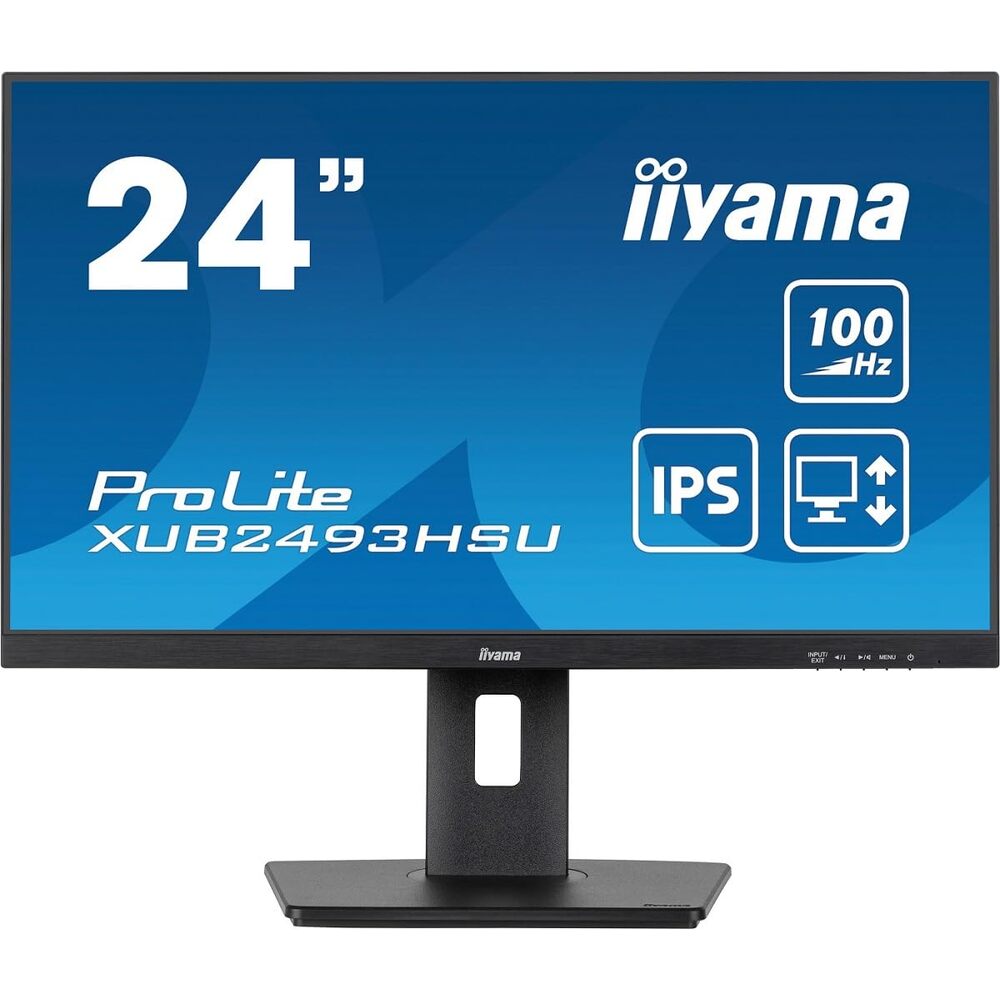 iiyama XUB2493HSU-B7 Écran d’ordinateur, 60,5 cm (23,8 "), 1920 x 1080 pixels, Full HD, LED, Noir