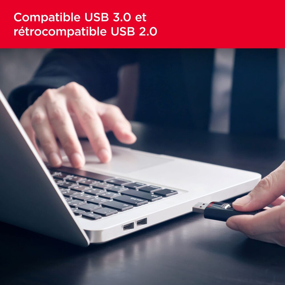 SanDisk Ultra Clé USB 3.0 128 Go