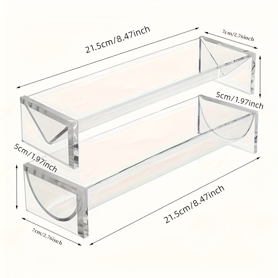 YumiPLUS Présentoir à desserts en plastique 2 niveaux, lot de 1