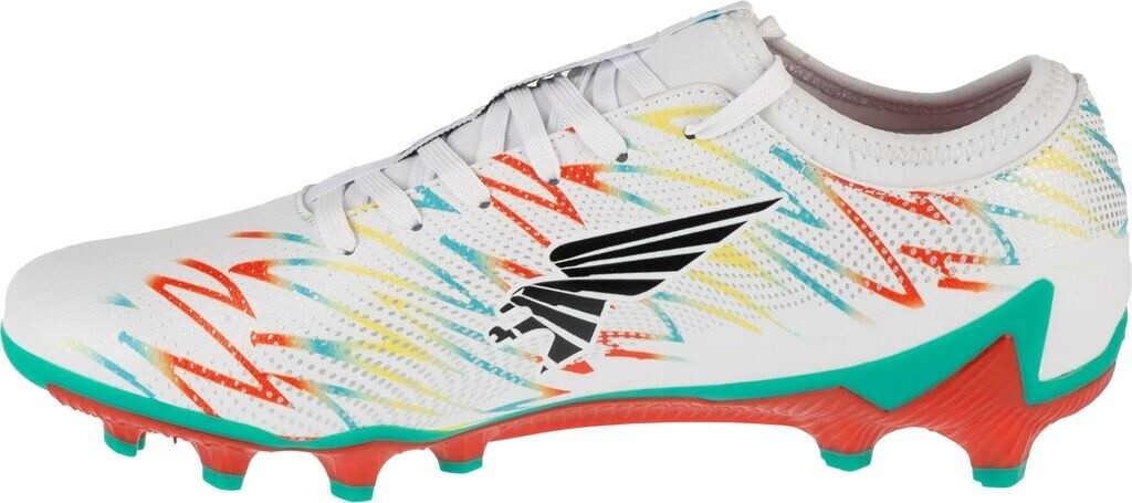 JOMA Chaussures de football Striker 25, terrain ferme (FG), blanc (mat), pointure 43.5