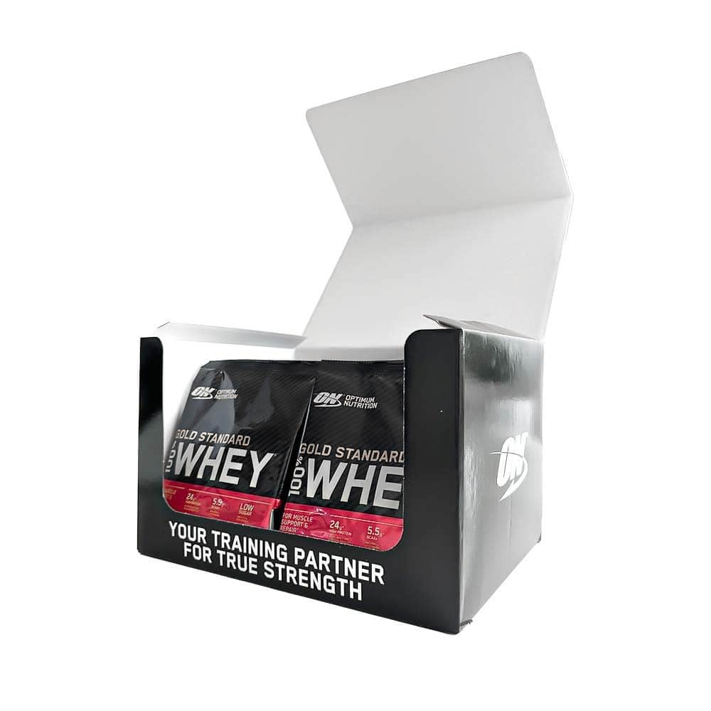 Optimum Nutrition 100 % Whey Gold Standard 24 x 30 g Sachet Fraise délicieuse