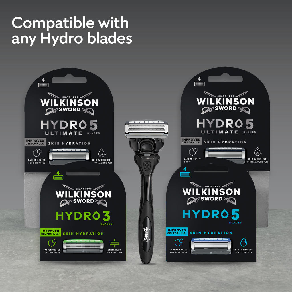 WILKINSON SWORD Hydro 5 Ultimate - Lames de Rasoir Pour Homme - 4 Recharges