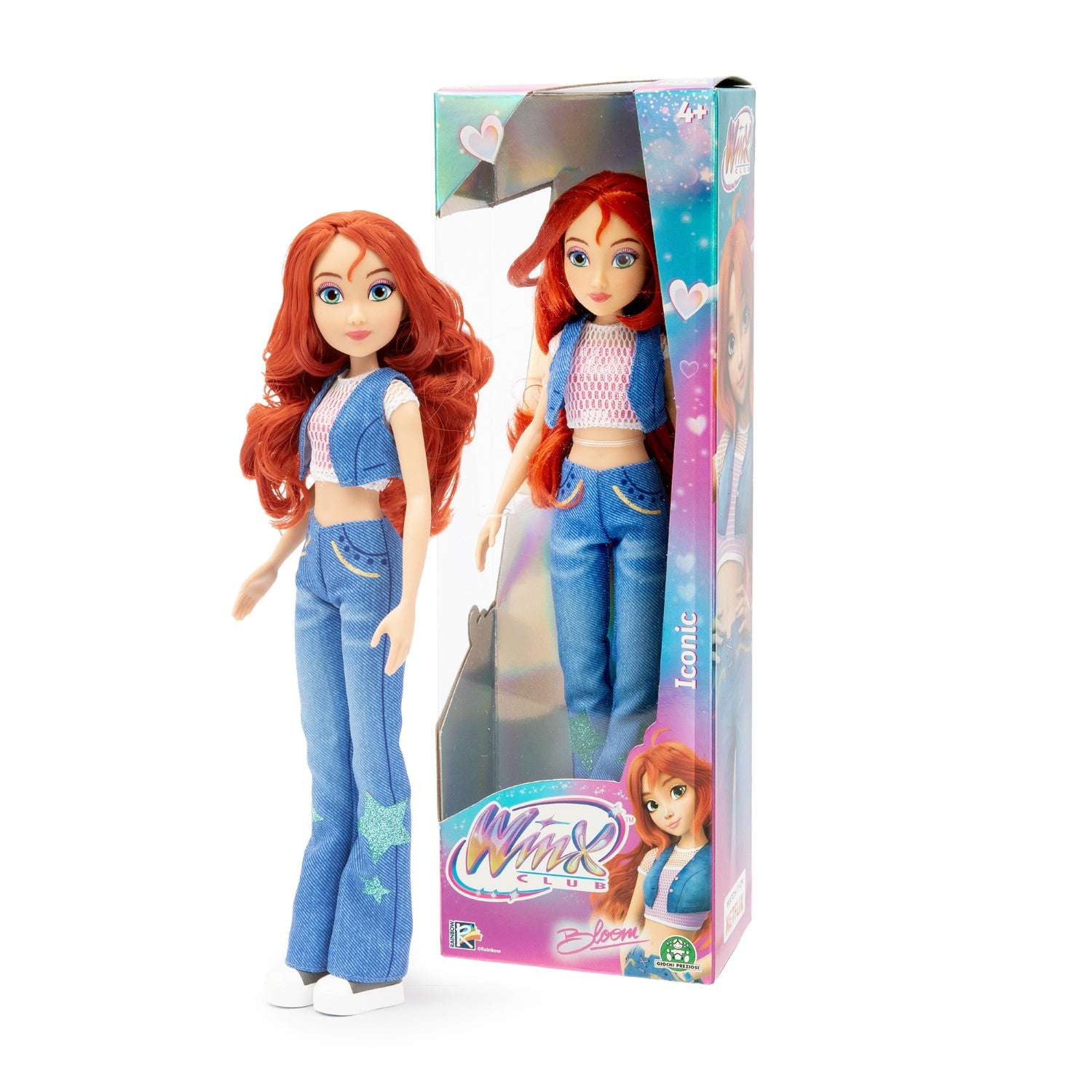 WINX CLUB Iconic Poupée articulée Bloom pour les enfants dès 3 ans - 26 cm