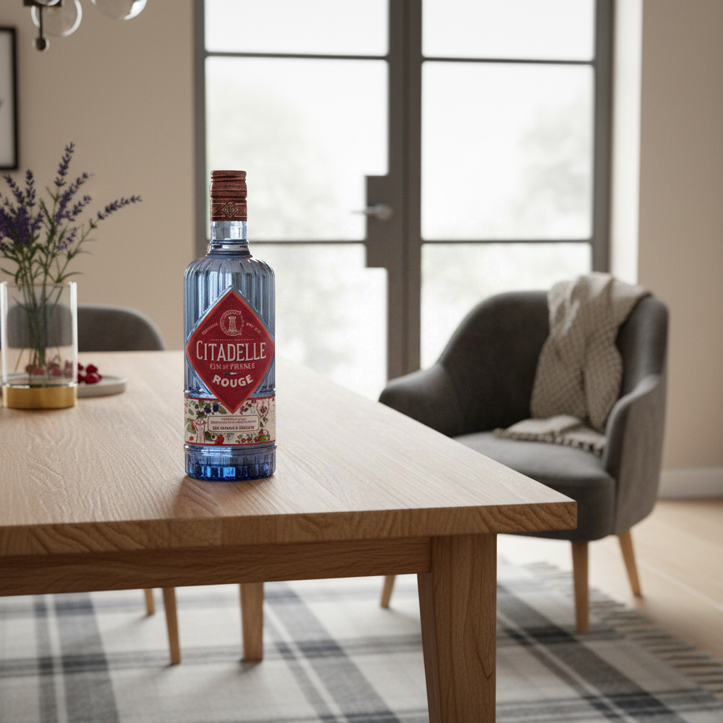 CITADELLE Distilled Dry Gin Rouge 41,70% 70 cl