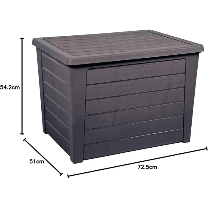 EDA Coffre de rangement BAYA 160 L, 72,5 x 54,5 x 51,5 cm