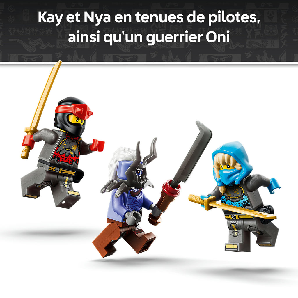 LEGO Ninjago 71870 Les robots Titan jumeaux