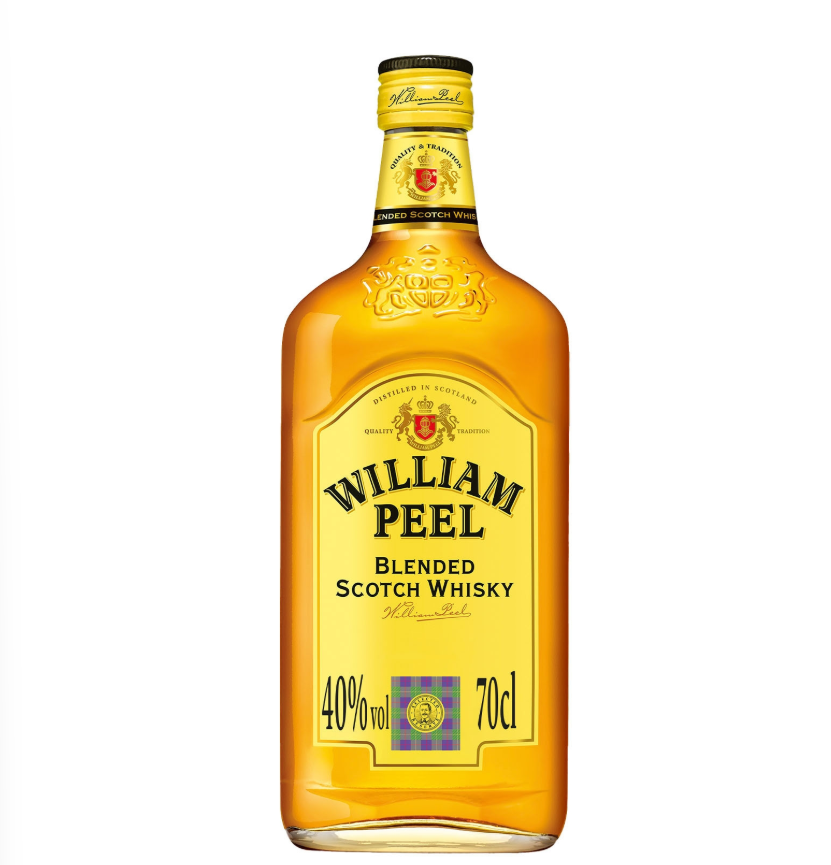 WILLIAM PEEL Finest Scotch Whisky 40% 70cl