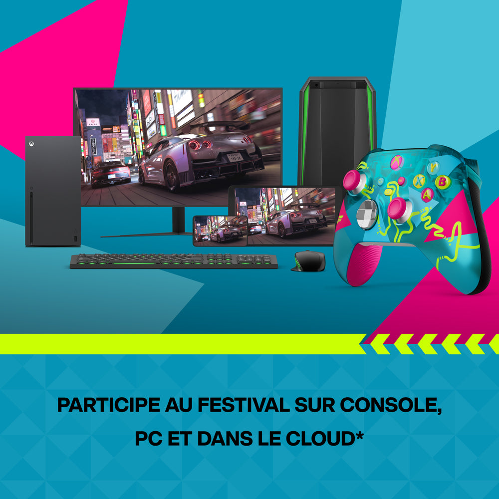 Manette sans fil Xbox pour Xbox Series/PC – Édition limitée Forza Horizon 6