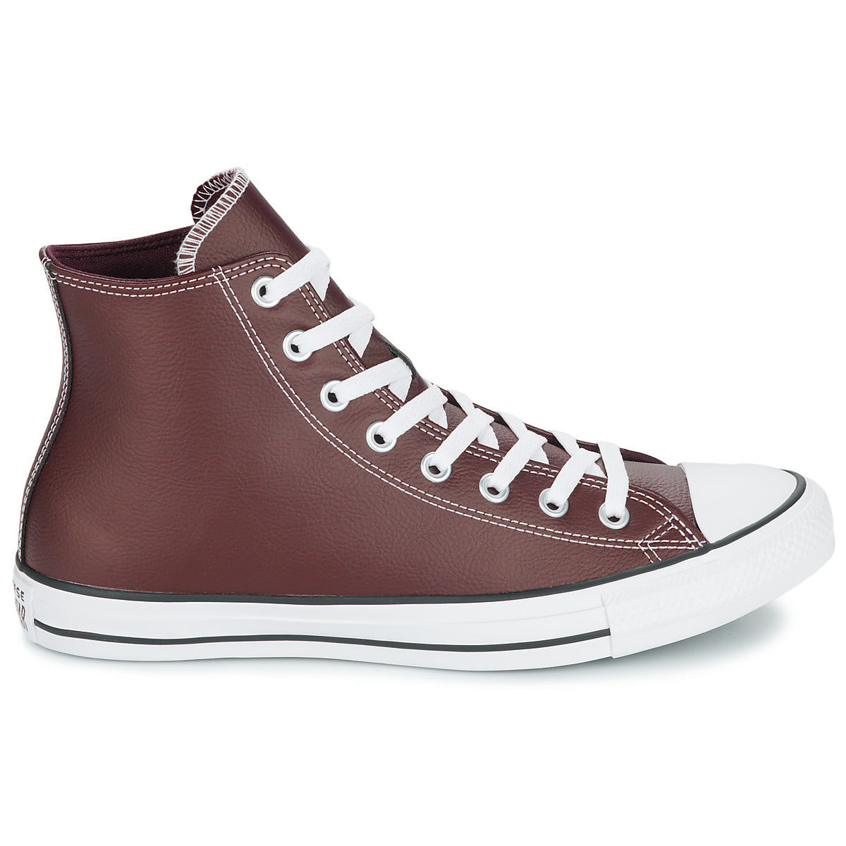 CONVERSE Chuck Taylor All Star Similicuir Bordeaux