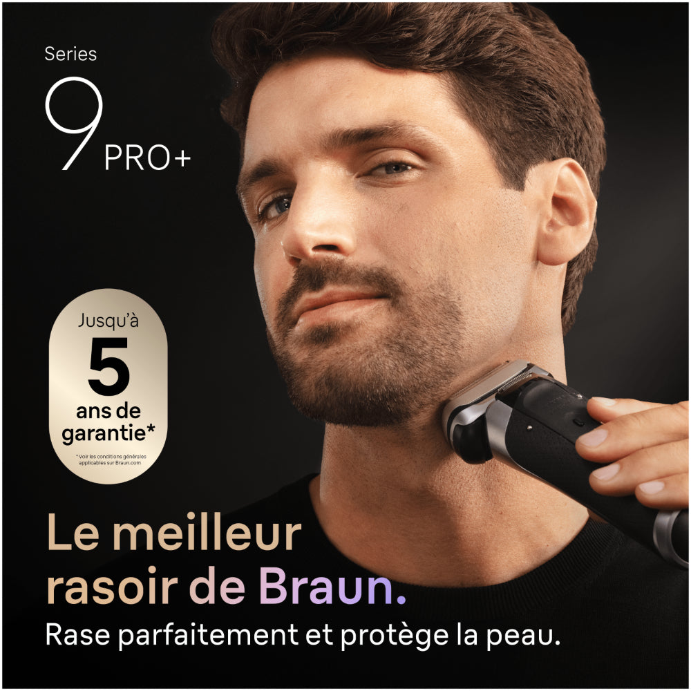 BRAUN Série 9 9515s Rasoir à tête flexible 10D tondeuse ProLift avec lames à glisse améliorée