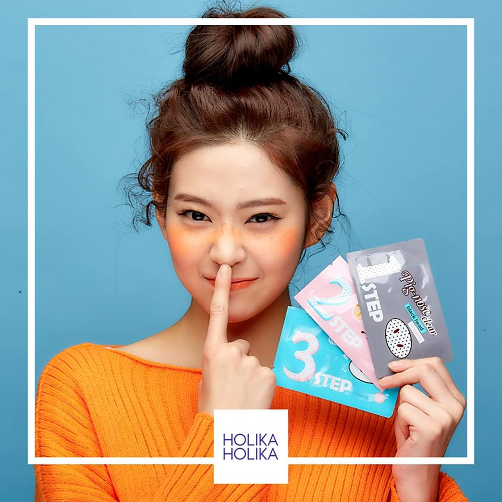 Holika Holika Pig Nose Clear Kit 3 étapes anti-points noirs - 20 g