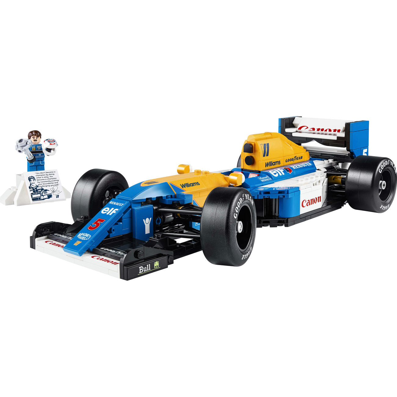 LEGO Icons Ensemble de Construction Williams Racing FW14B & Nigel Mansell