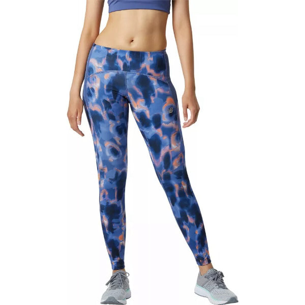 NEW BALANCE Printed Impact Legging Nightsky