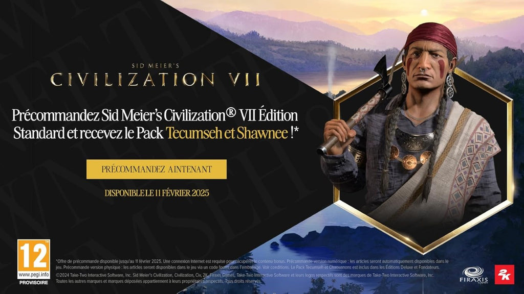 Sid Meier's Civilization VII - PS5 - Version Française