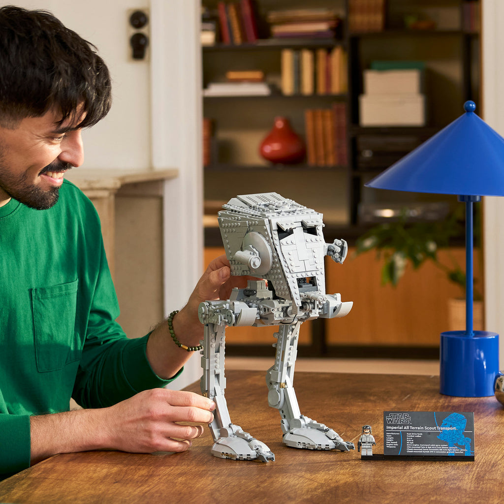 LEGO Star Wars AT-ST Walker 75417 Set de Construction Jouet pour Adultes (1 513 Pièces)