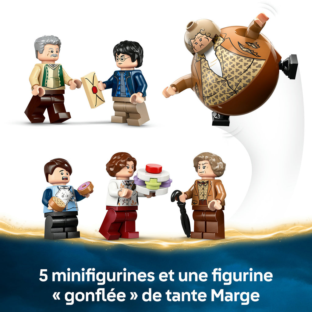 LEGO Harry Potter™ 76451 Privet Drive : la visite de tante Marge