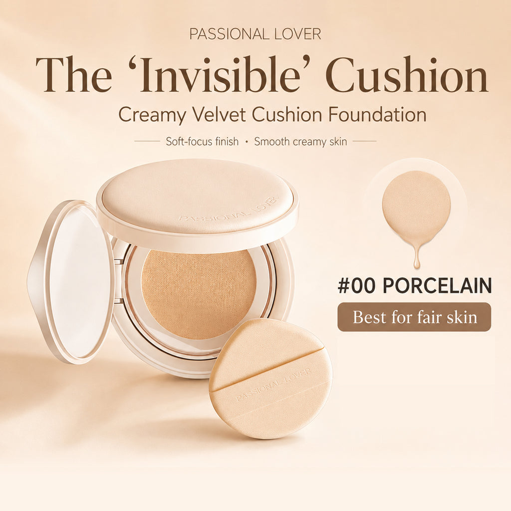 Passional Lover Fond de Teint Cushion Invisible 00 Porcelaine Format Plein