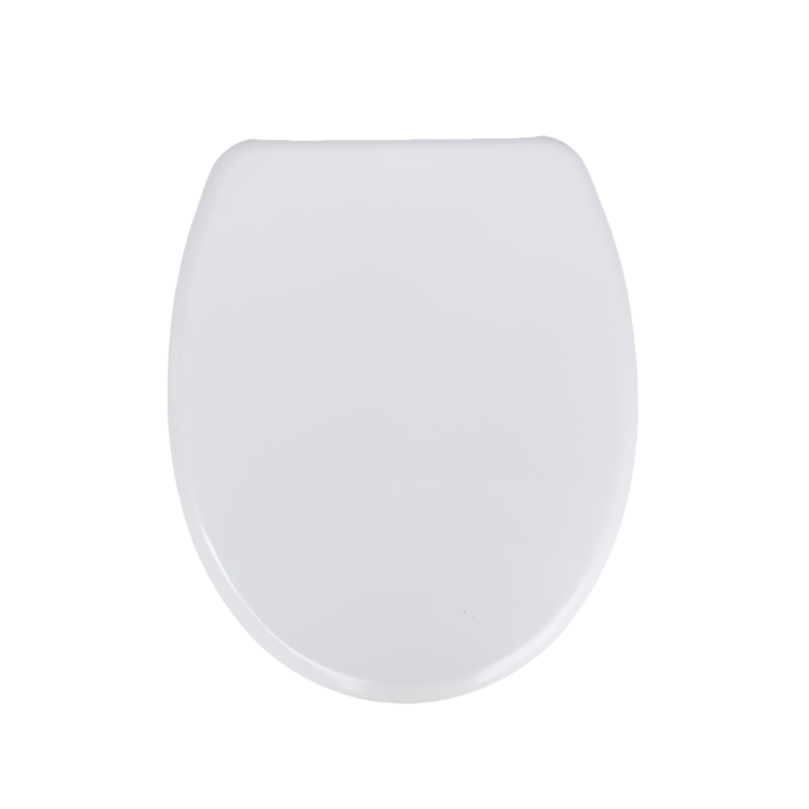 HomSeat Abattant WC en forme de O de qualité supérieure avec fonction d’arrêt en douceur – Fabriqué en plastique de haute qualité, 38,5 x 37,0 cm, 1 ensemble