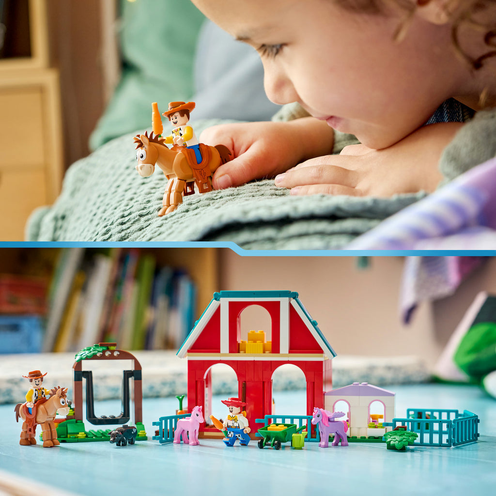 LEGO Disney Pixar Ranch de Blaze 43304 Set de Jouets de Construction