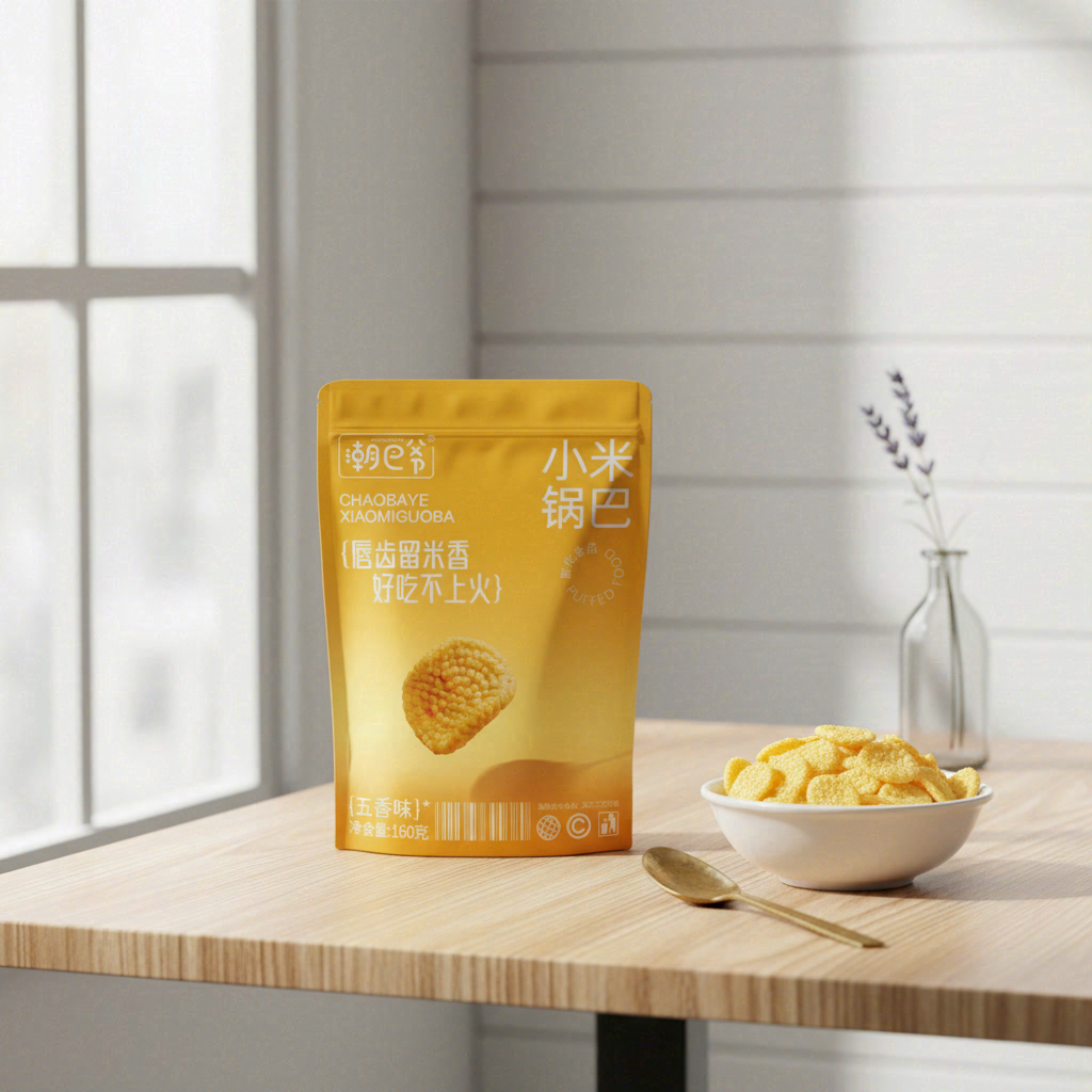 Chao Ba Ye Craquelin de riz Xiaomi Saveur cinq épices 160 g