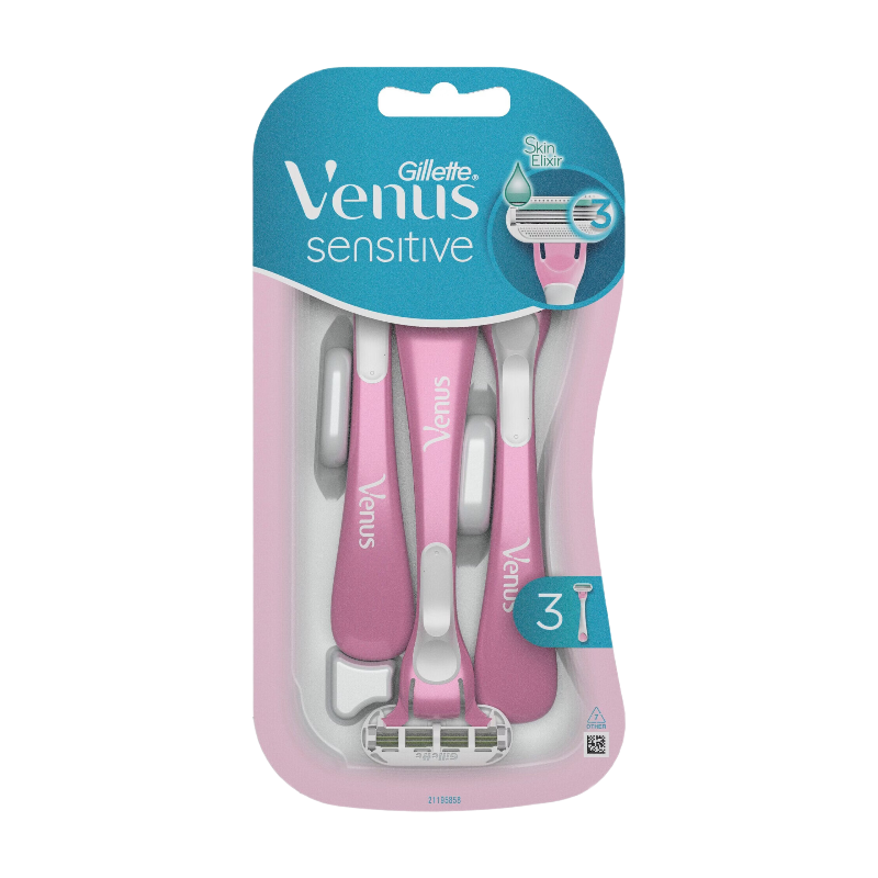 GILLETTE VENUS Sensitive Rasoirs jetables - Lot de 3