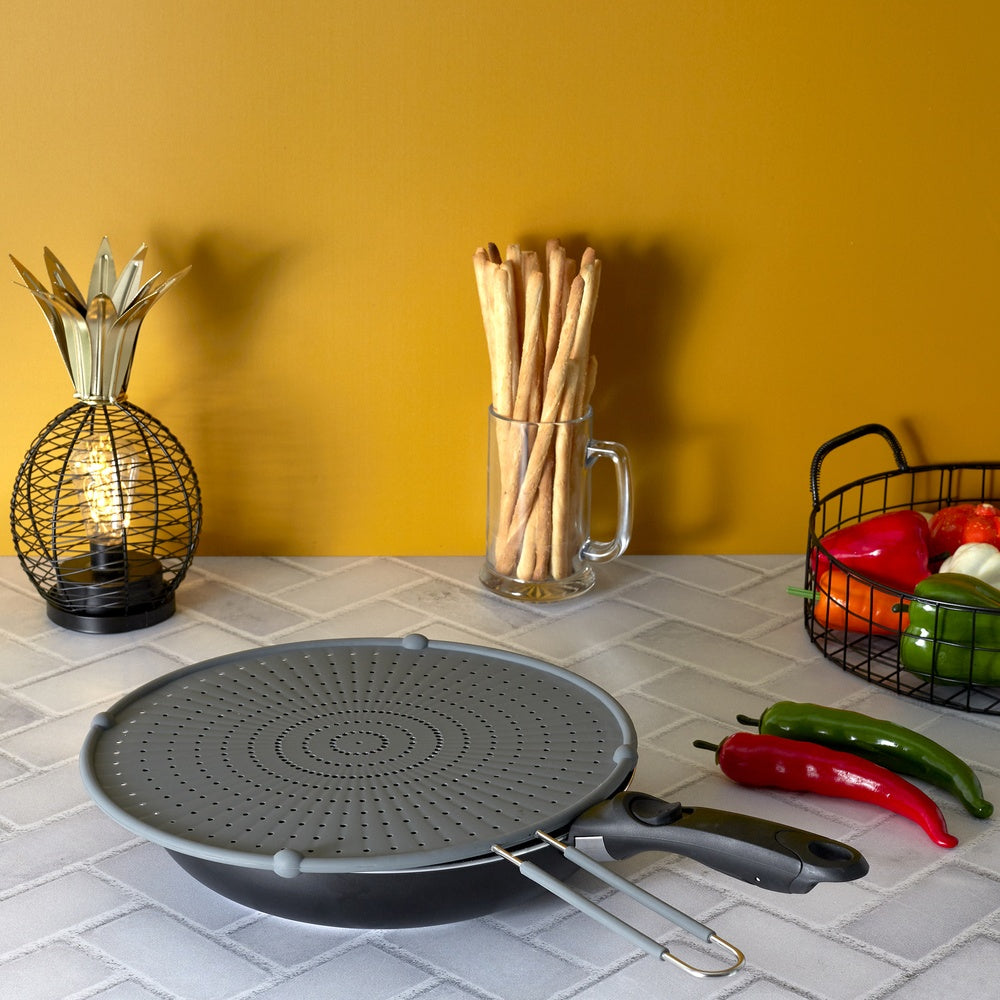 COOK CONCEPT Couvercle anti-projections en silicone - 32 cm