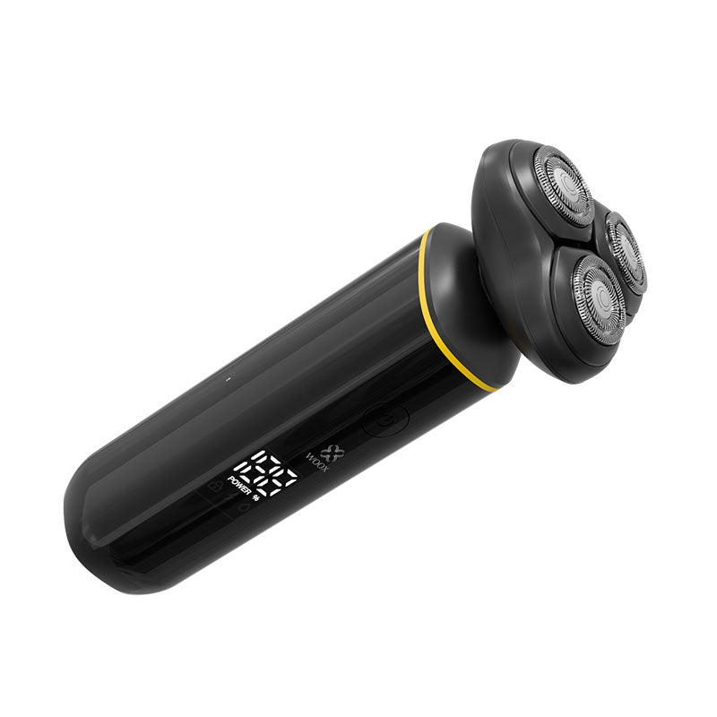 WOOX Rasoir électrique, 1200 mAh, charge par Type-C, avec écran LED, étanche IPX7, MX0192