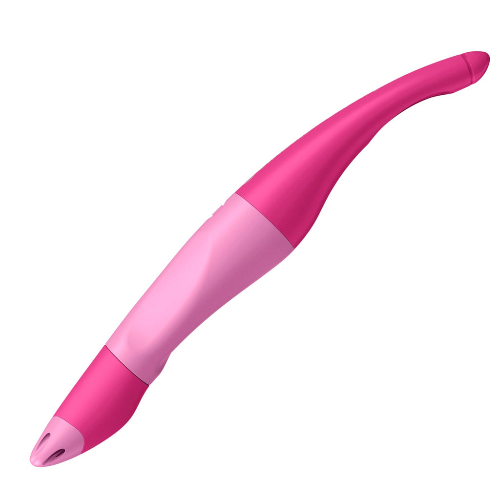 STABILO Easyoriginal - Rose clair/Rose foncé, pour droitier avec encre bleue