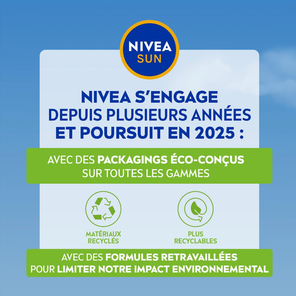 NIVEA SUN Crème solaire visage hydratante SPF 50 - 40 ml