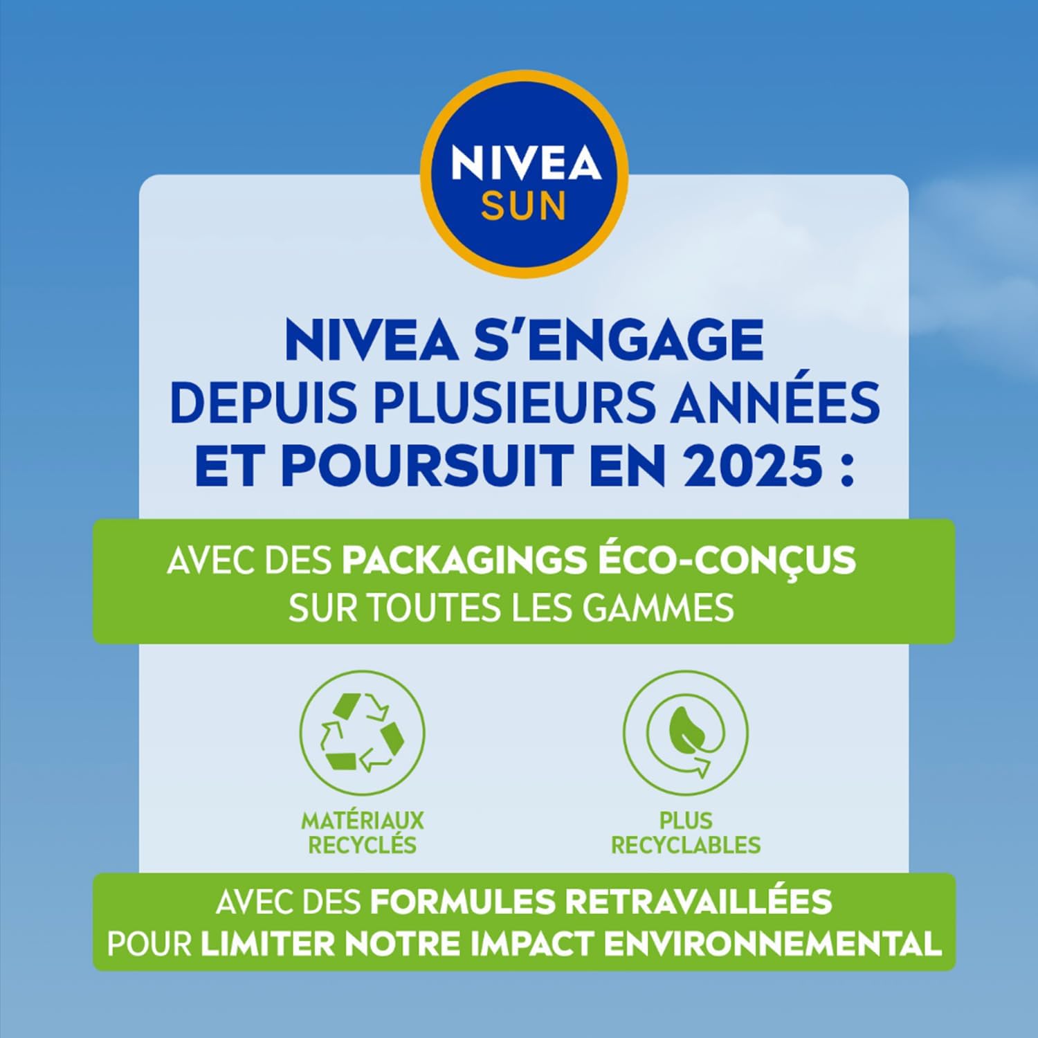 NIVEA SUN Crème solaire visage hydratante SPF 50 - 40 ml