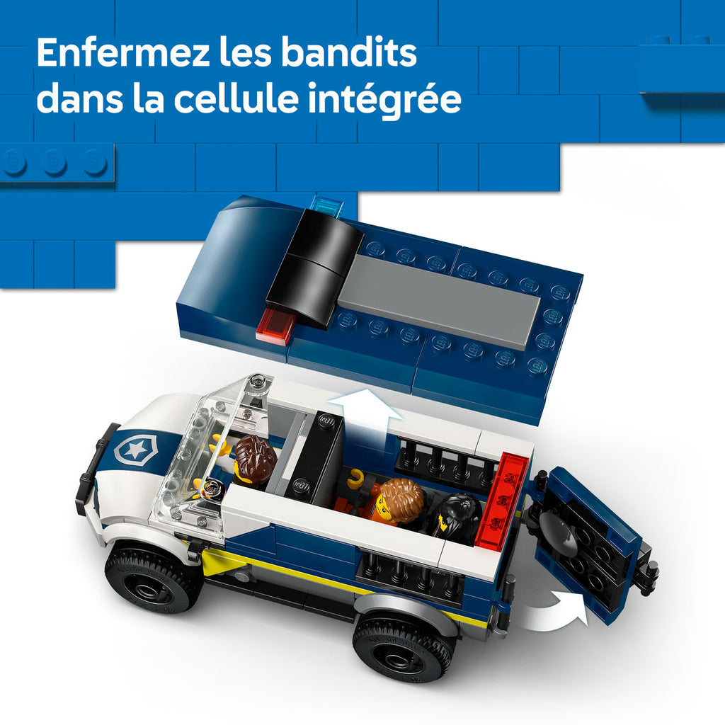 LEGO City 60479 Le fourgon pénitentiaire