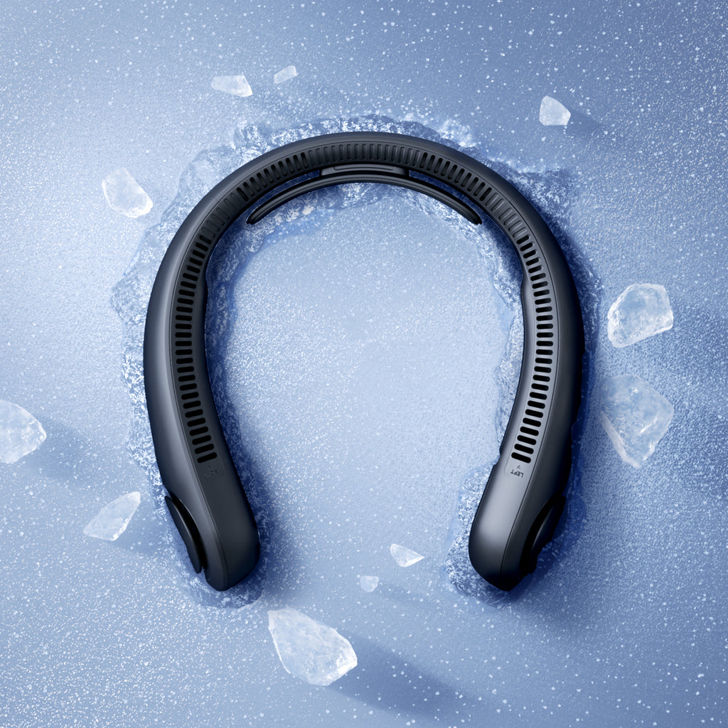 JISULIFE Life 4 Ventilateur de cou - Noir