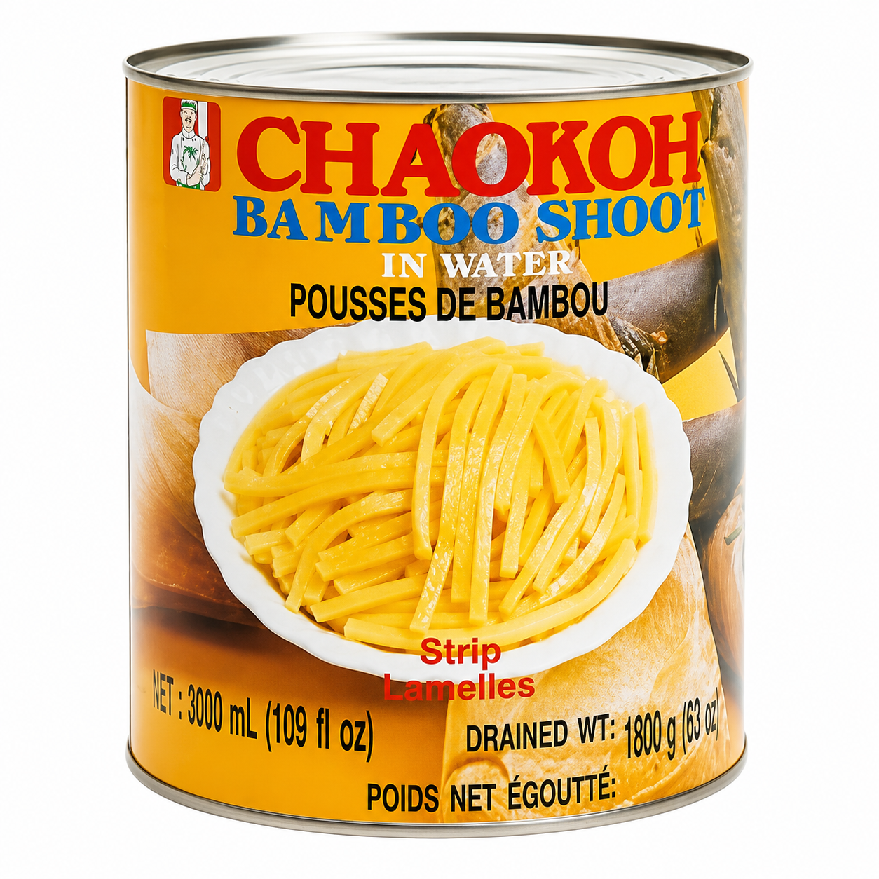 CHAOKOH Lanières de bambou 2,95 kg