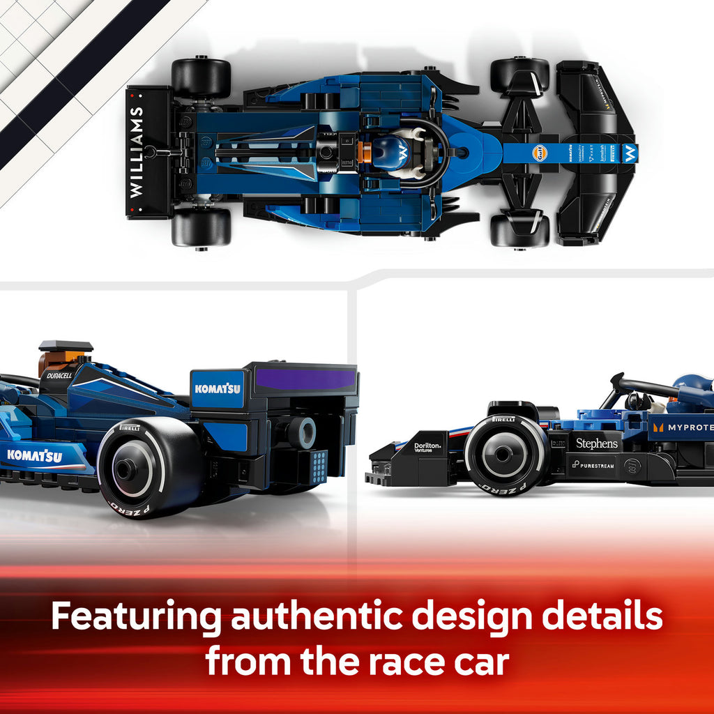 LEGO Speed Champions 77249 Voiture de course F1® Williams Racing FW46