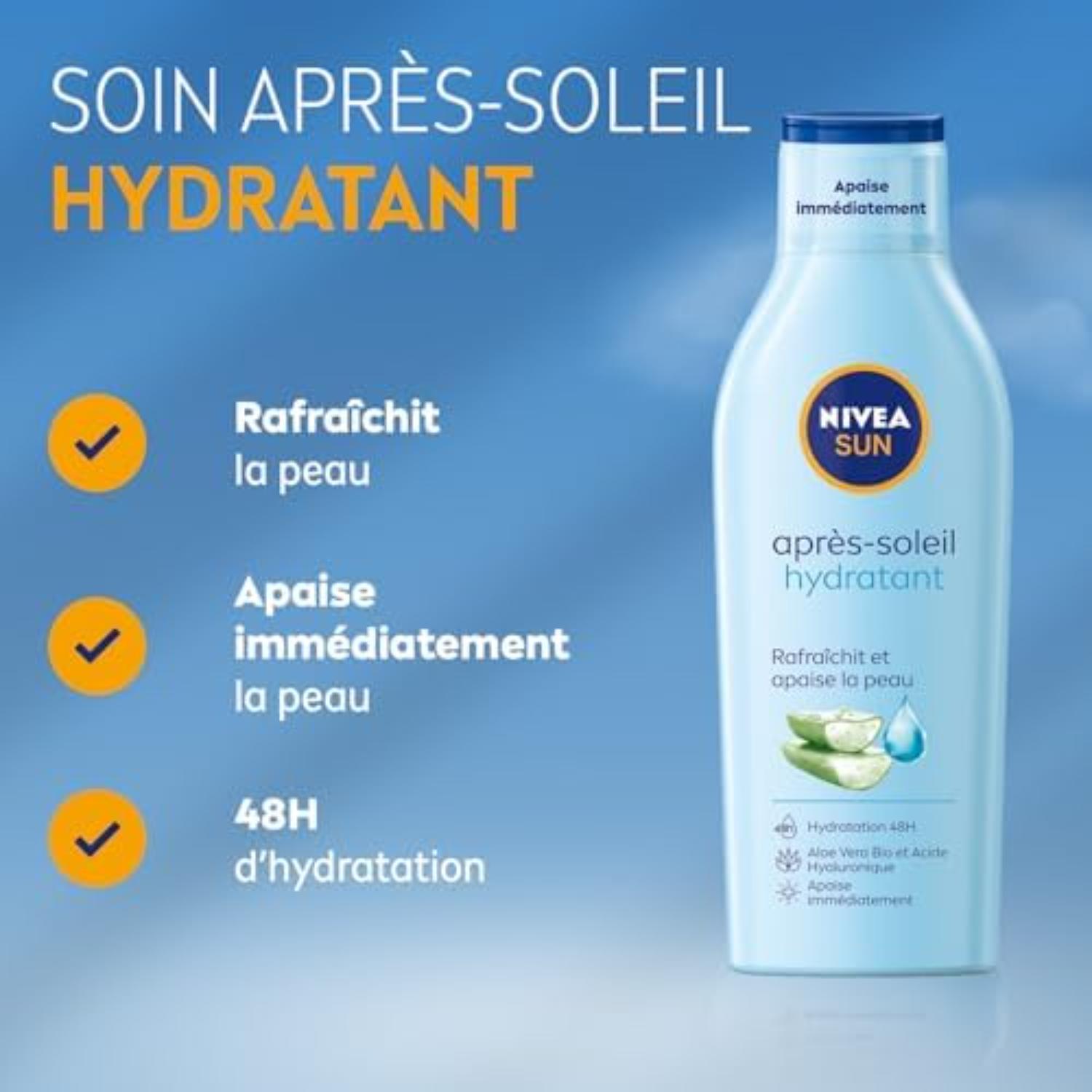 NIVEA Sun Lotion Après-Soleil Hydratante 400 ml