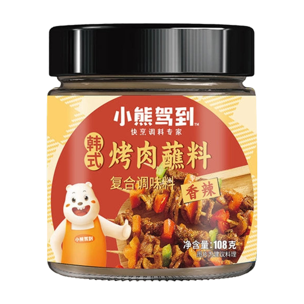 Bear Coming Sauce à tremper pour barbecue coréen, saveur épicée, 108 g