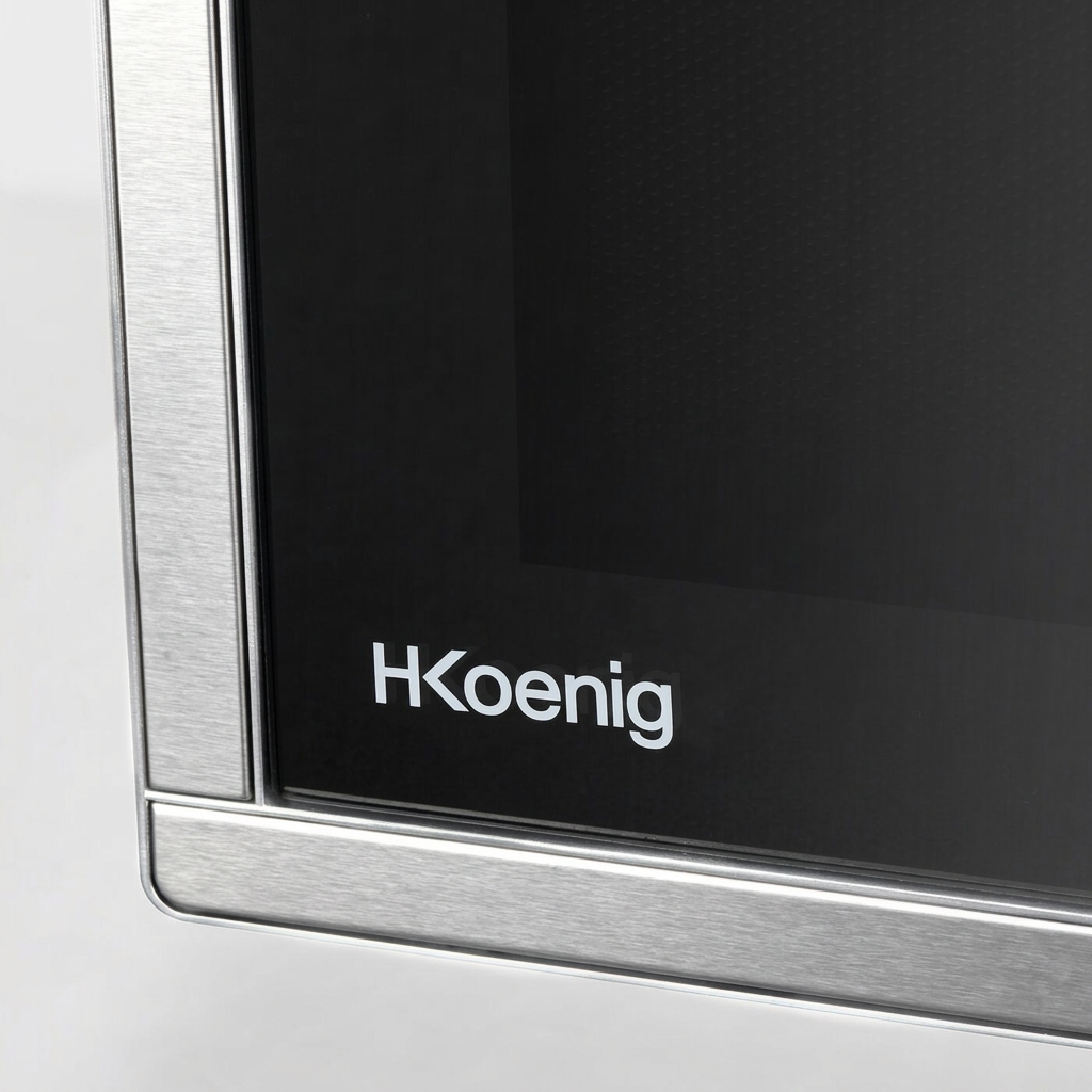 Hkoenig VIO7 Micro-ondes en pose libre - 900 W - Acier inoxydable - 23 L