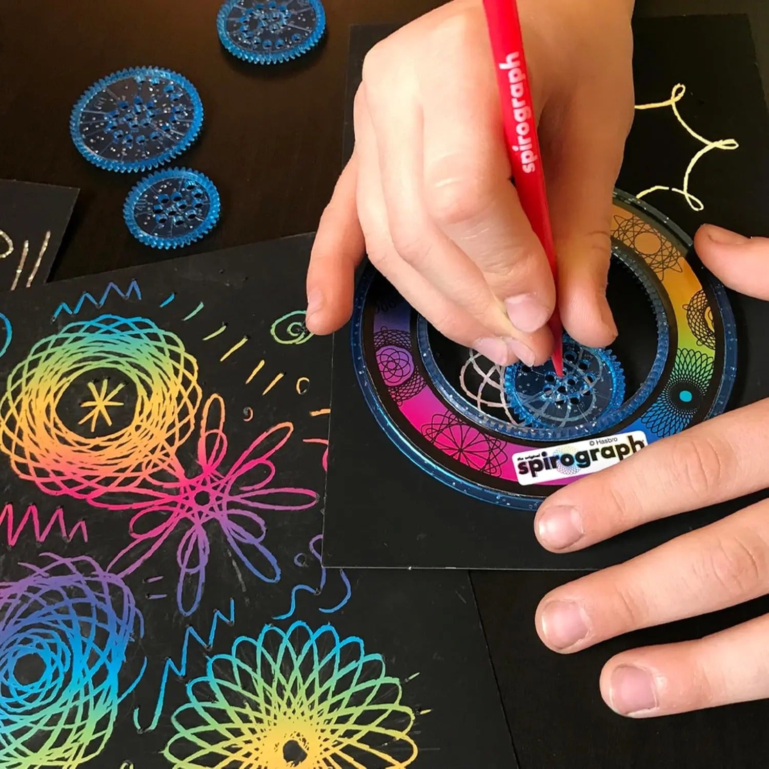 Spirograph - Spirograph Multicolore et Pailleté