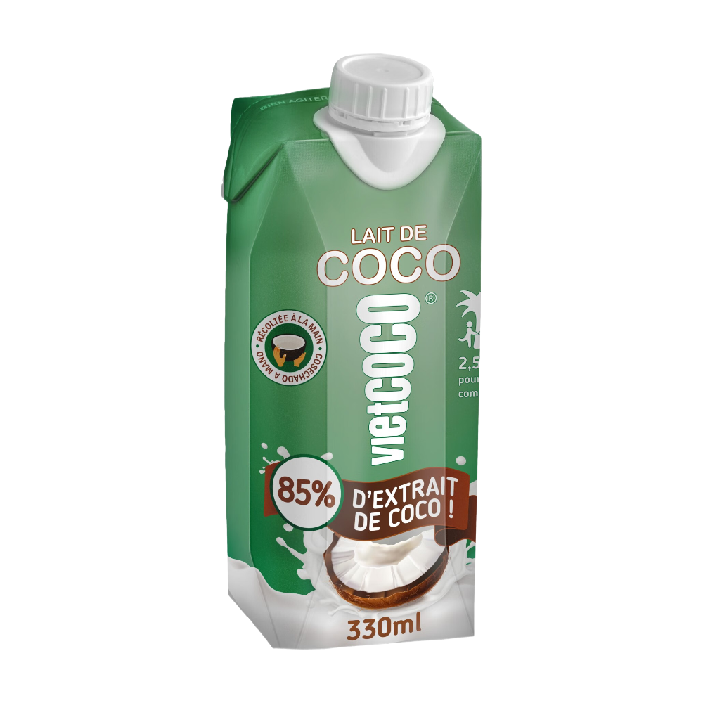 Vietcoco Lait de coco - 330 ml