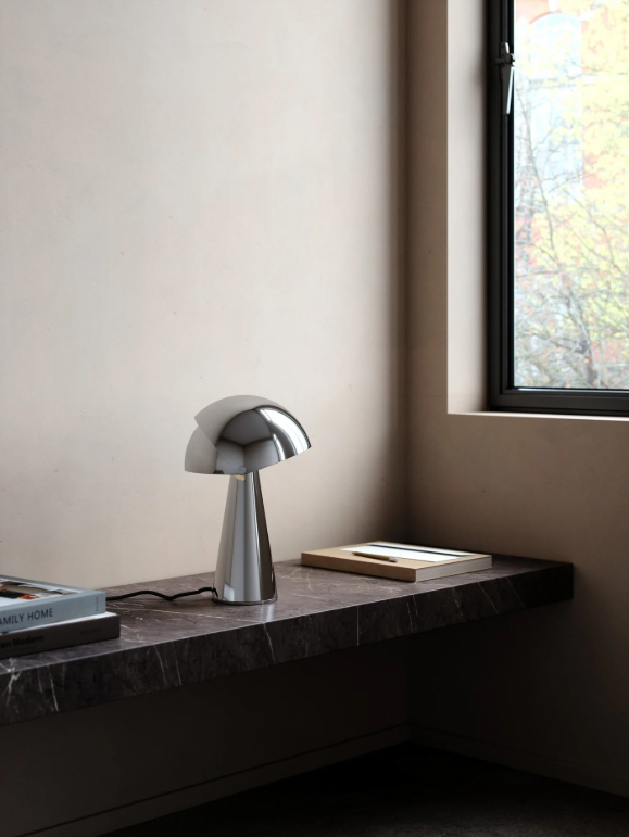 Lampe à poser ALIGN métal chromé IP20 E27 - DFTP, Intérieur