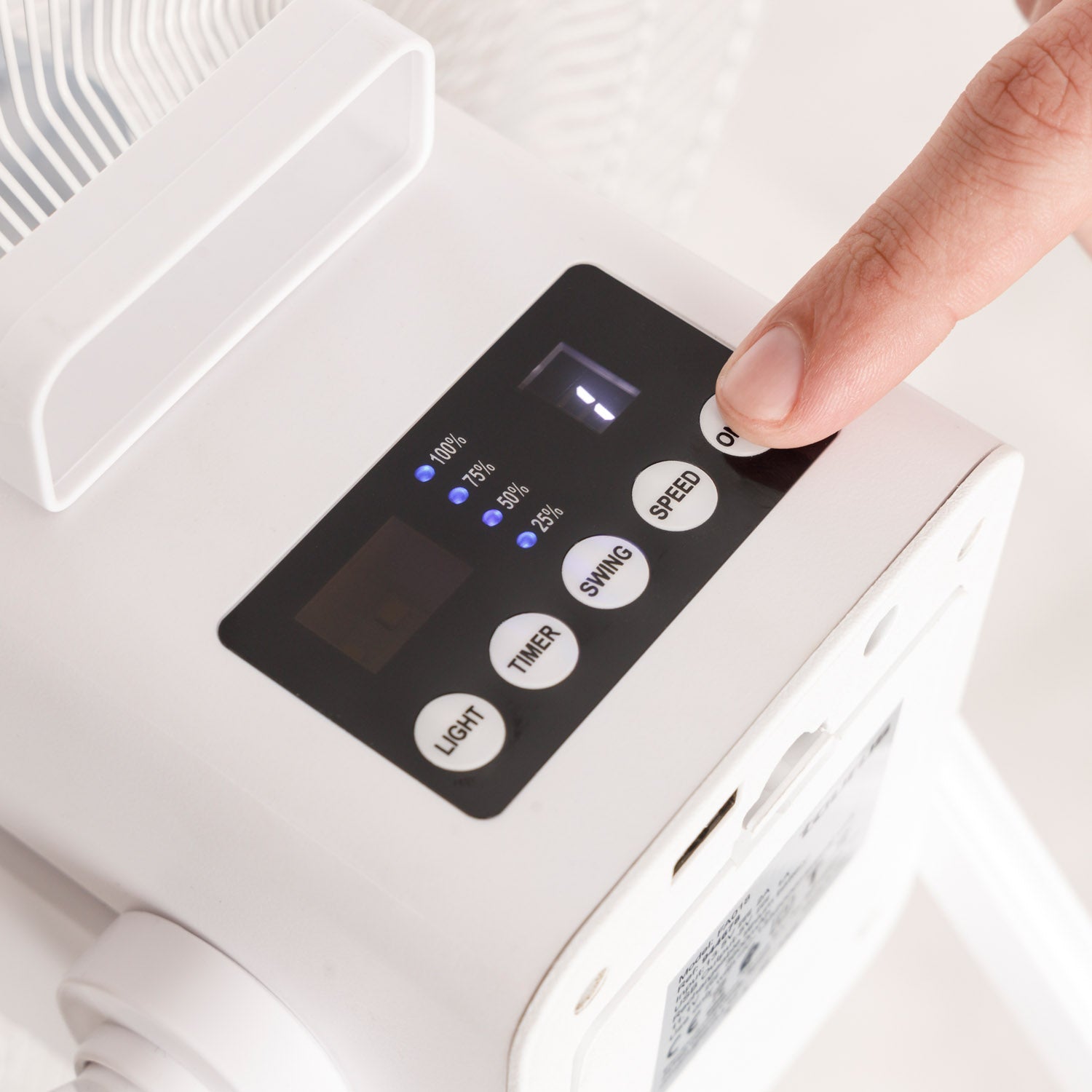 Taurus Ventilateur sur pied 40cm 35w 5 vitesses blanc boreal 16 cr - BOREAL16CRGO