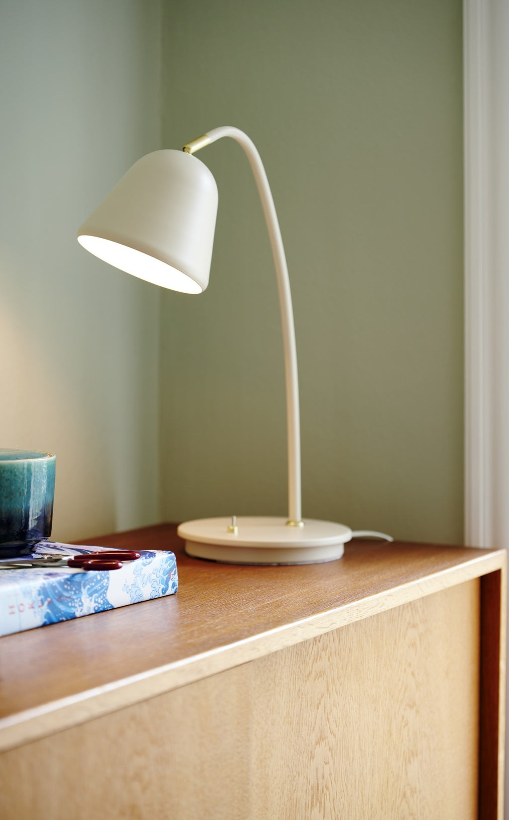 Lampe à poser FLEUR 15 métal beige IP20 E14 - Nordlux, Intérieur