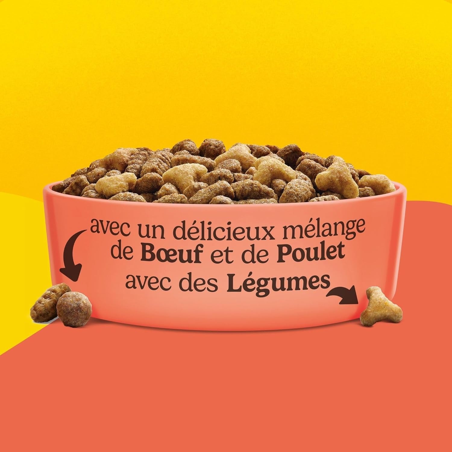 Friskies 5 Promesses Croquettes pour Chat Adulte d'Intérieur - 1,5 kg