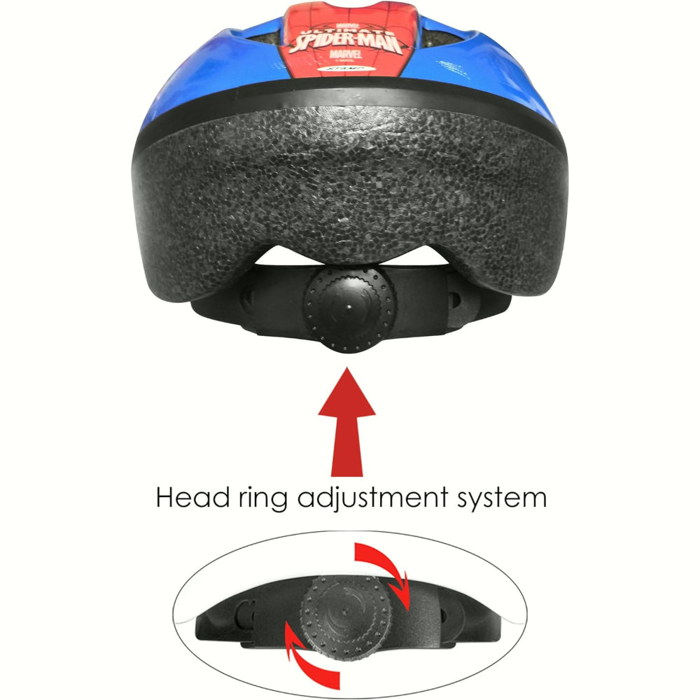 Marvel COMBO SPIDERMAN (Casque + Genouillères & Coudières)