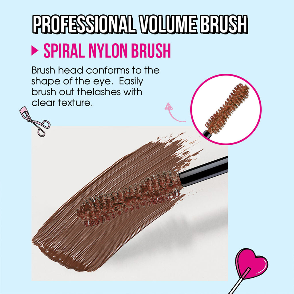 MISSLYN Color Mania Coffret de mascara n°2 - 1 noir, 3 bordeaux et 6 bleu océan
